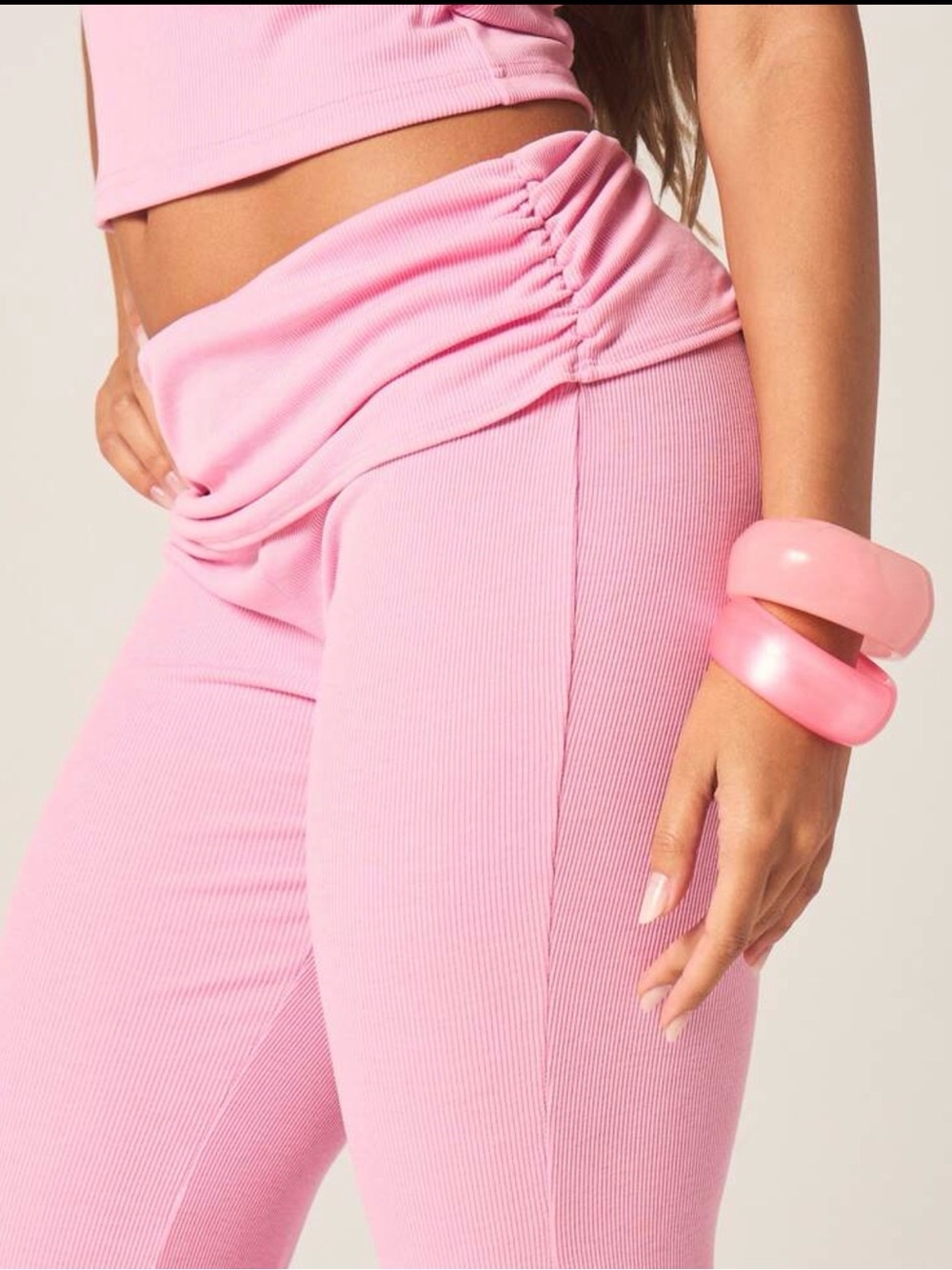 🆕💖Missguided Ribbed 2 Piece Set - Picture 5 of 6